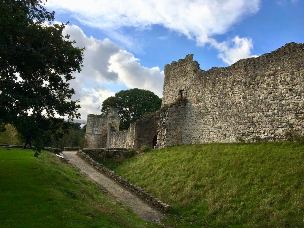 Pickering castle in the North York Moors, Yorkshire.