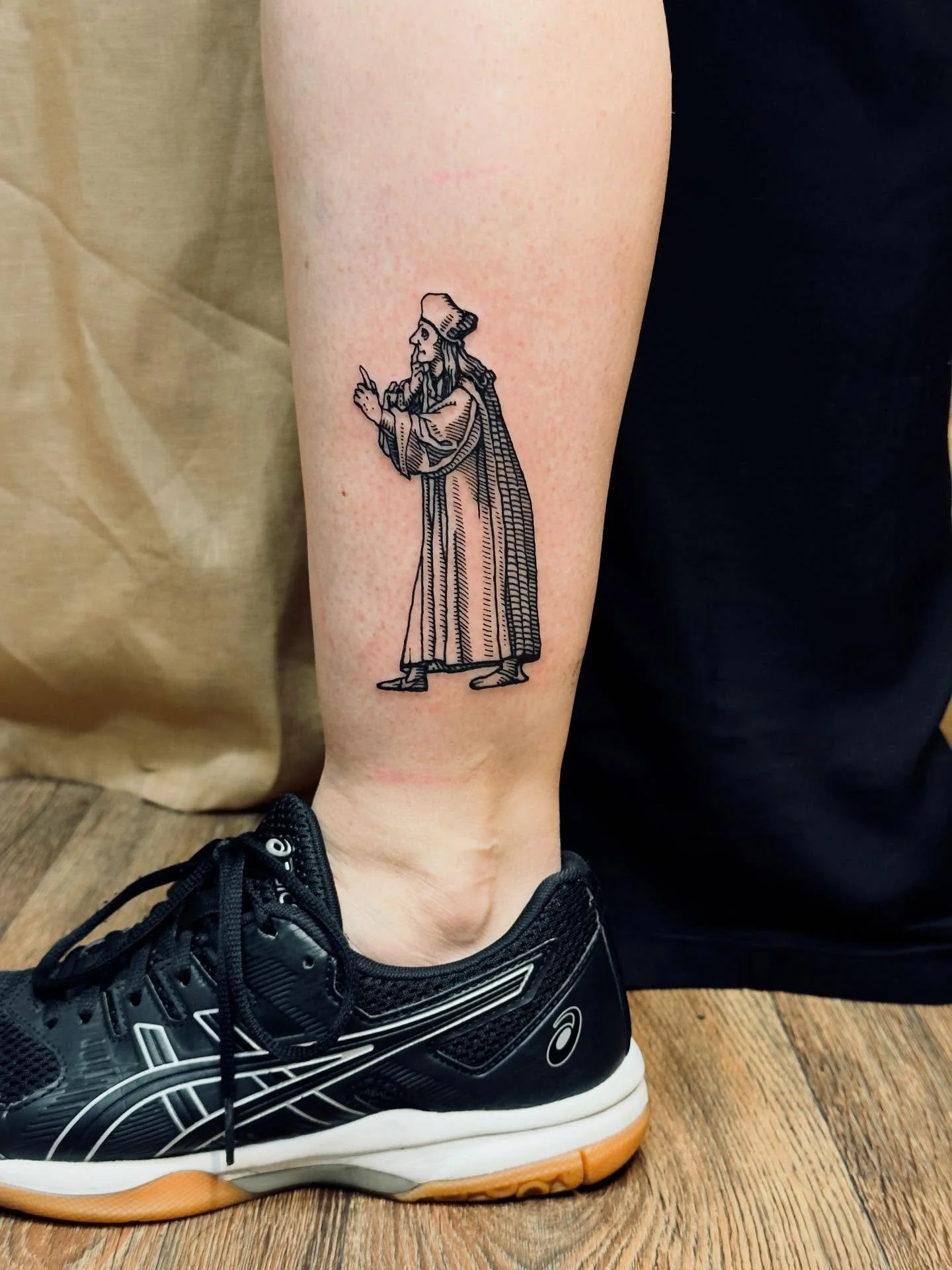 Woodcut for Sam from today&hellip;