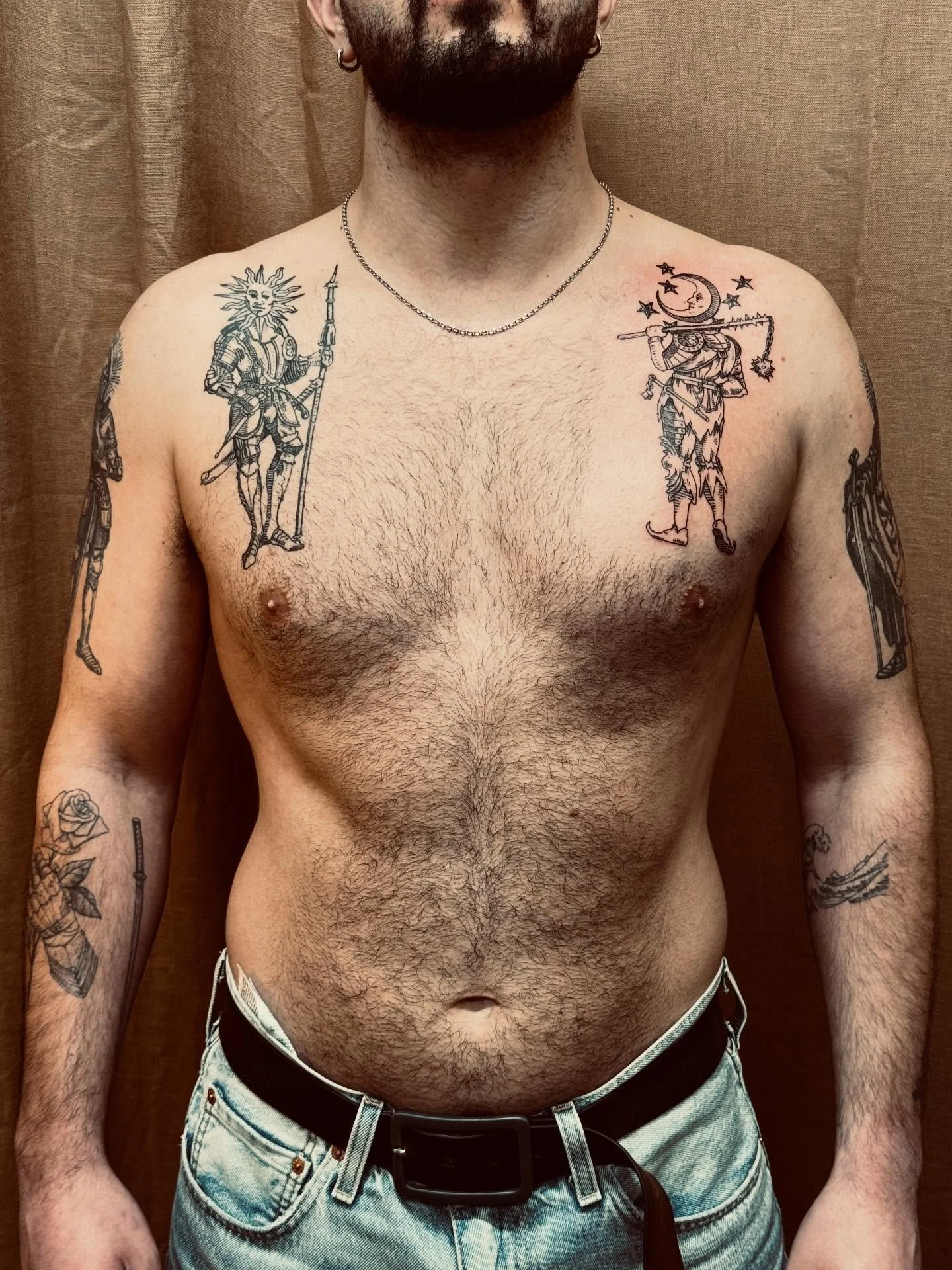 A moon knight to balance out the sun knight I did for Sahm a while back&hellip;