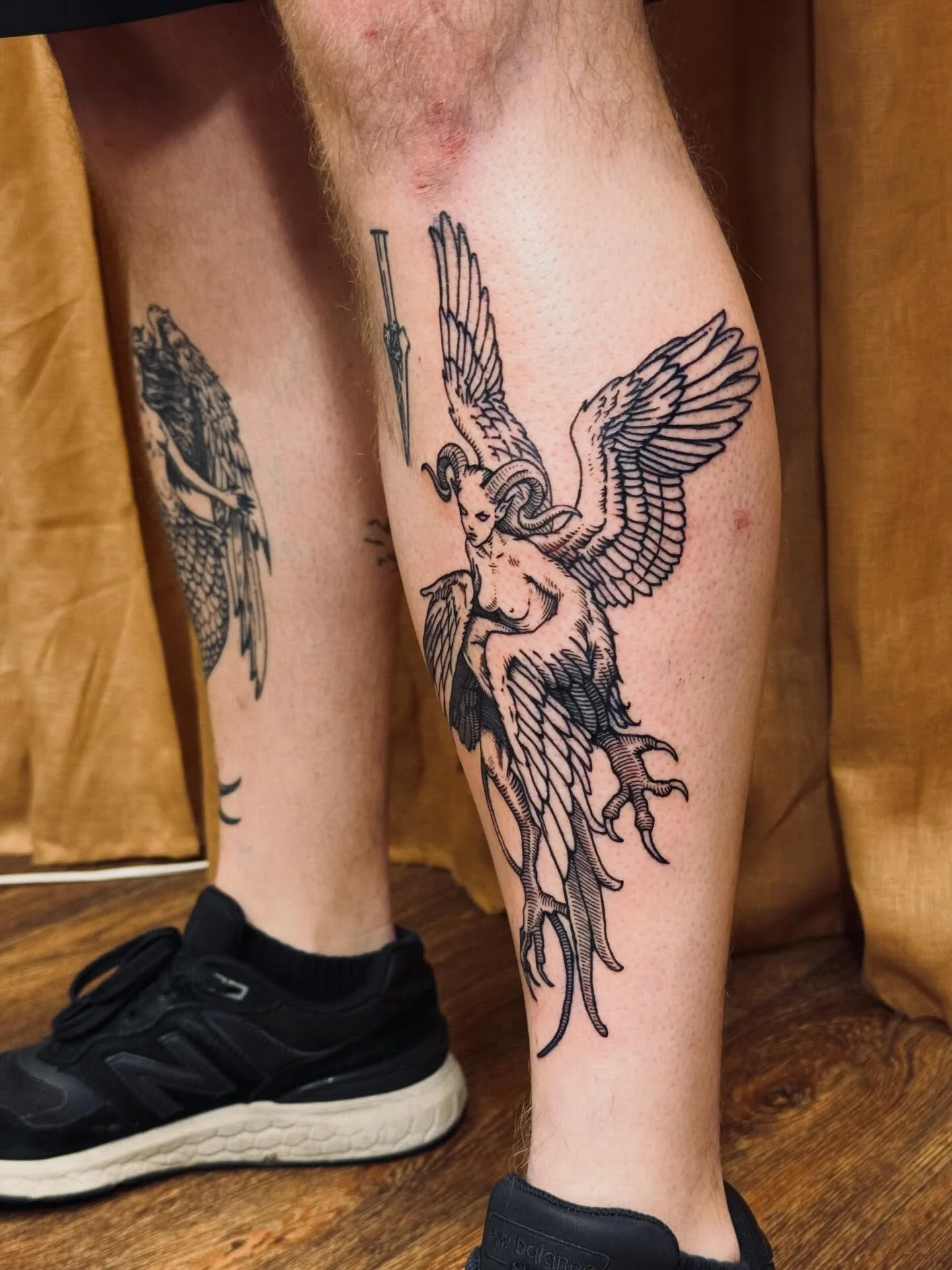 A custom harpy for Jake to accompany the siren I did for him a few months ago&hellip;