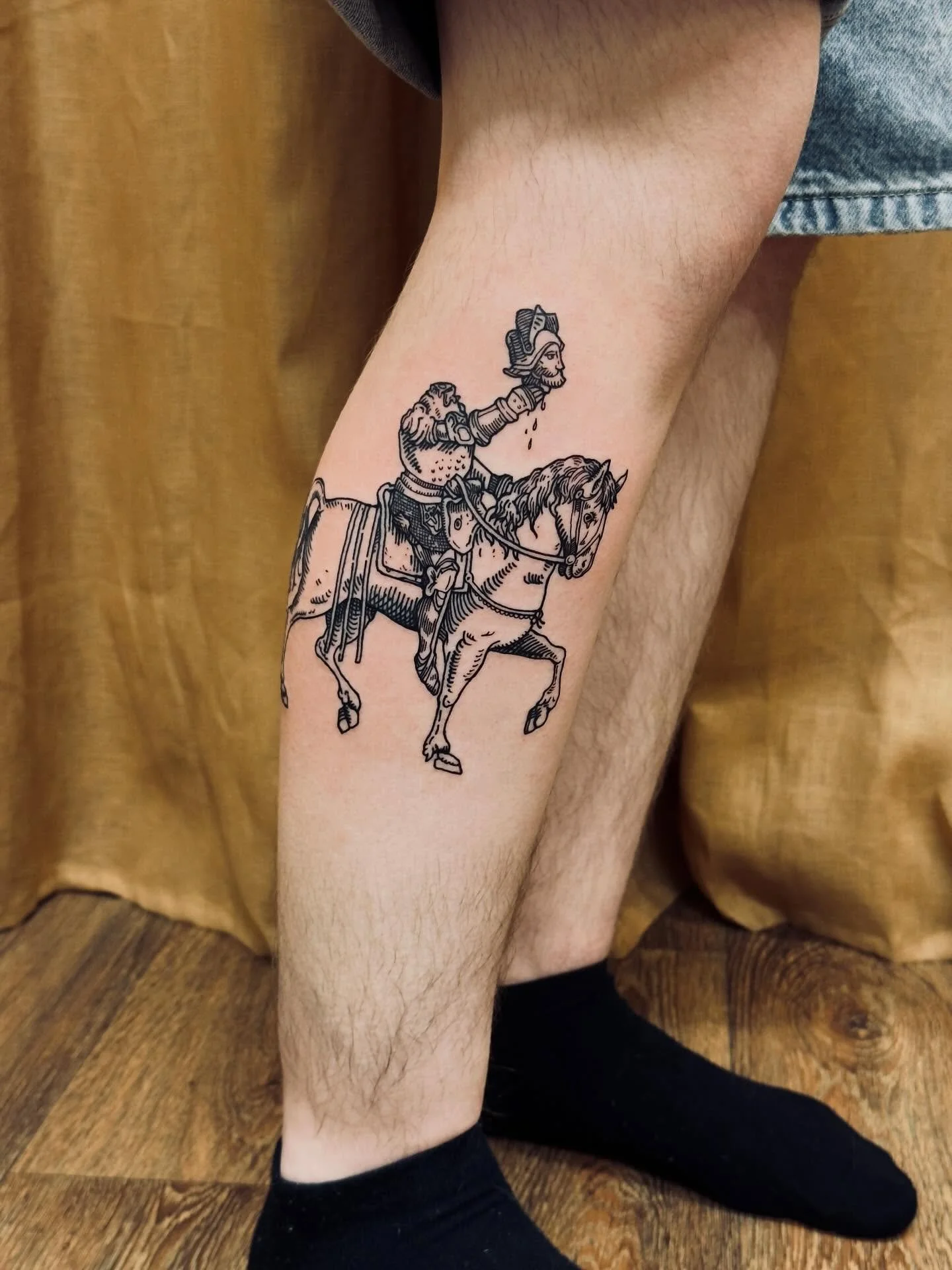 A custom Green Knight for Will from today&hellip;