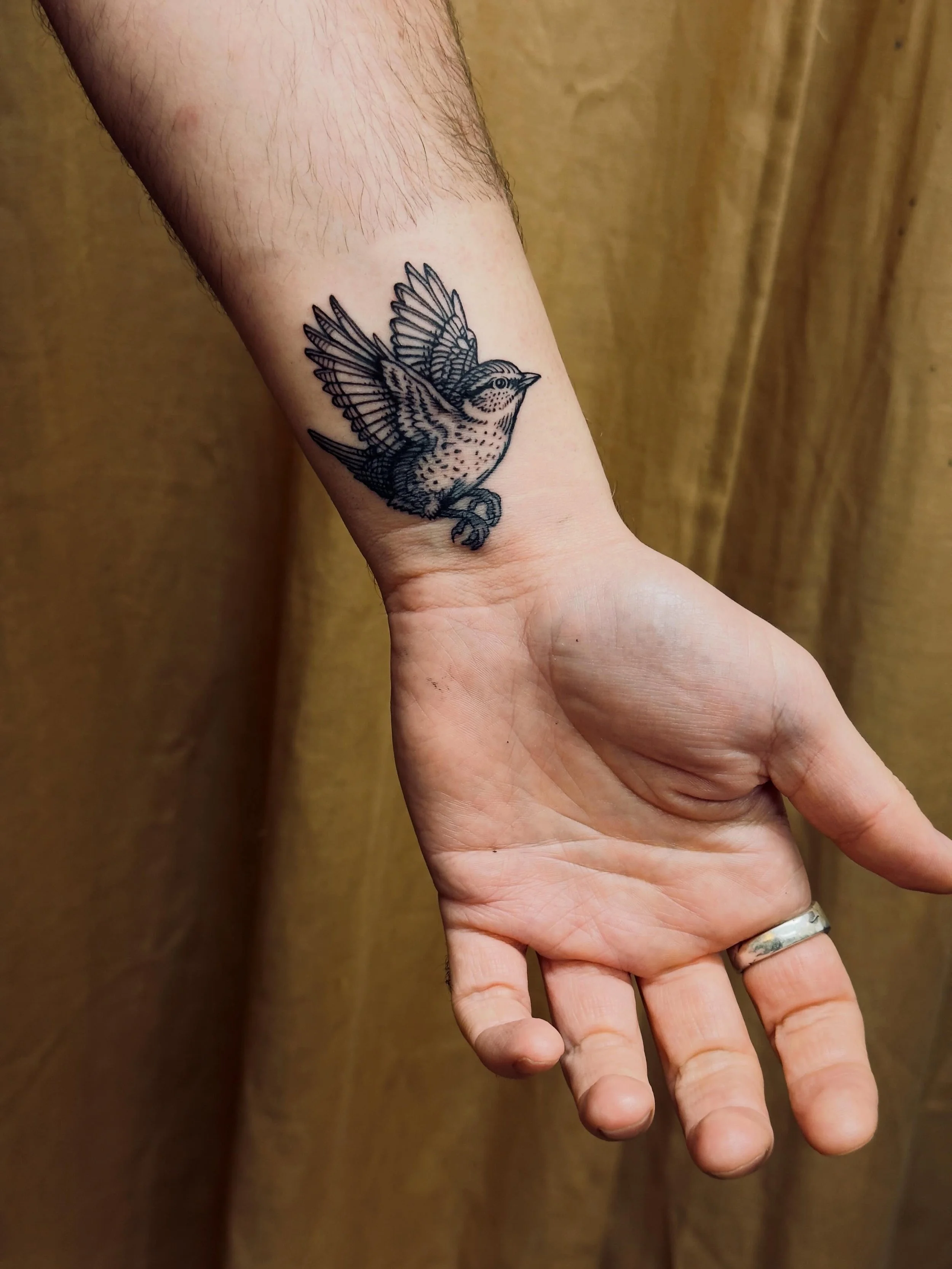 A custom wren and ouroboros for Dani and a figure from the Drolactic Dreams for Ethan from today&hellip;