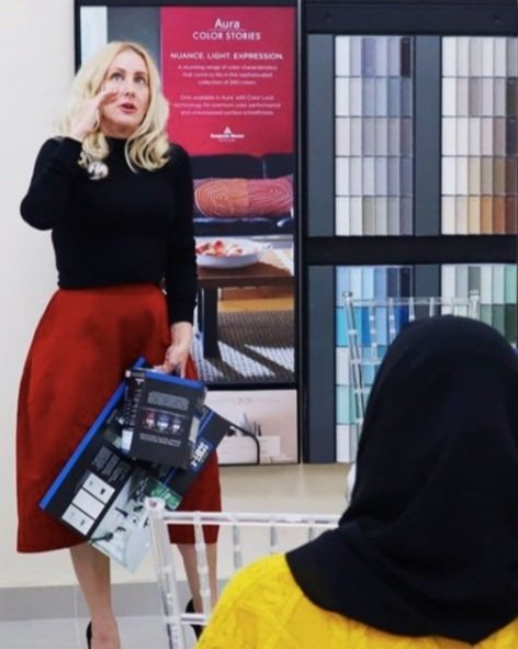 MASTERCLASS: Benjamin Moore Paints store launch in Abu Dhabi
