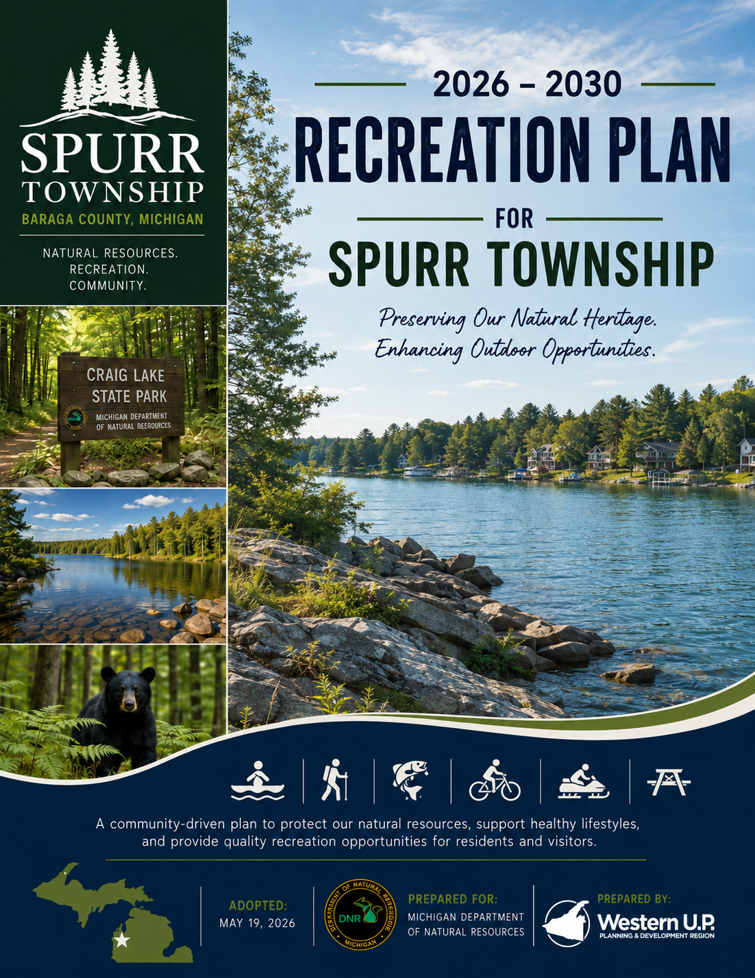 Spurr Township Recreation Committee Releases Public Recreation Survey