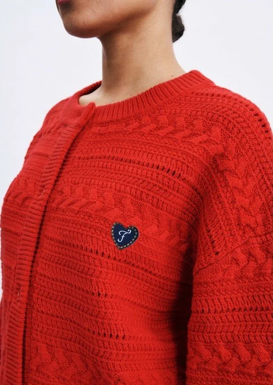 Cardigan Daigoji Rouge, Frnch Paris