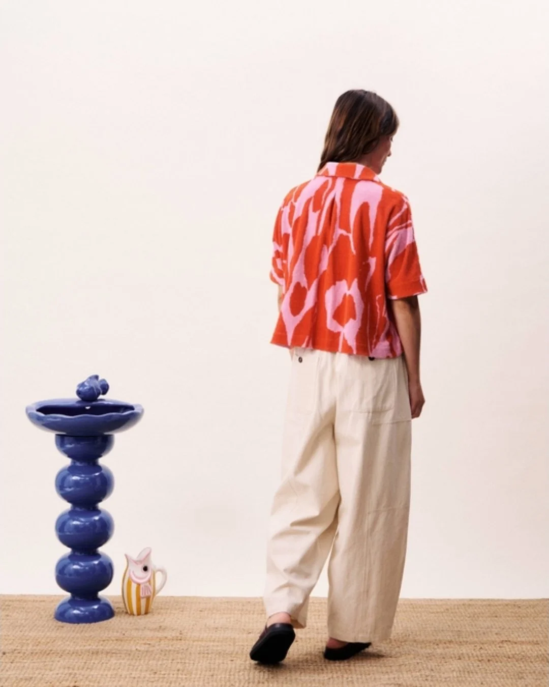 Chemise Danubea manche courte de dos Frnch Paris