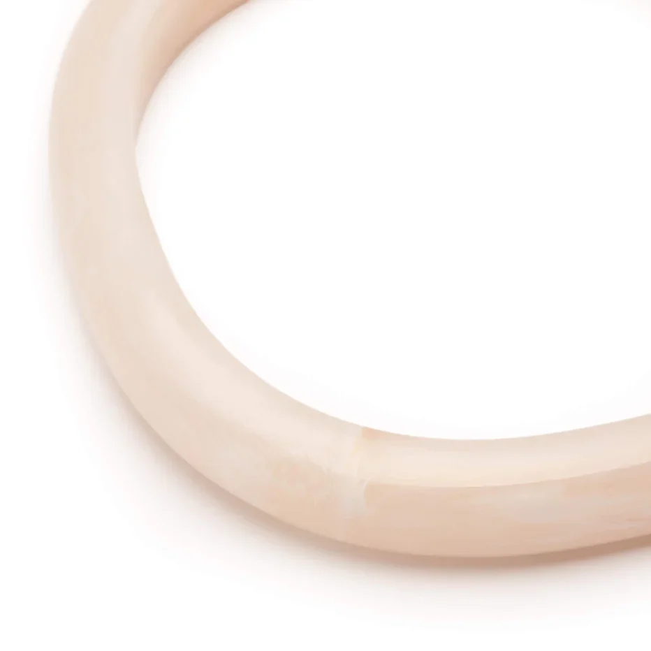 Bracelet Soft Edge Bangle Latte Marble, Vanessa Baroni
