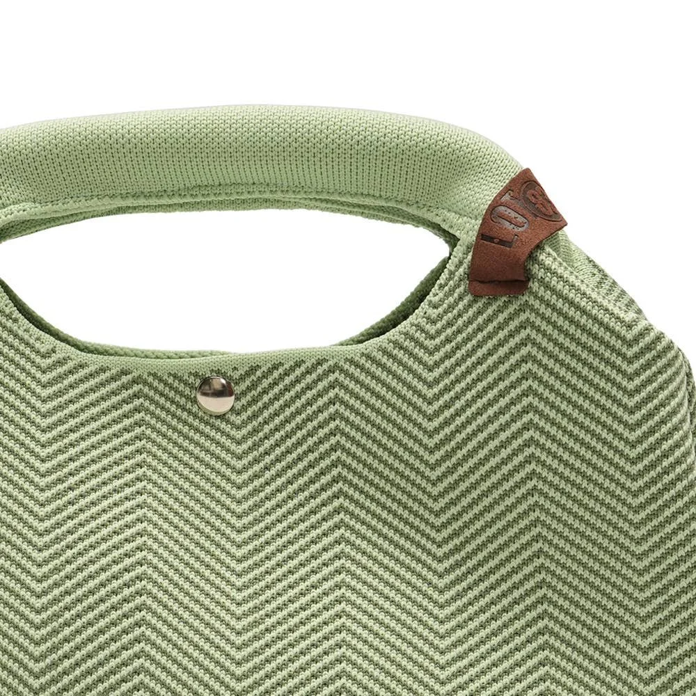 Pochette textile grand format pour organiser ses essentiels.
