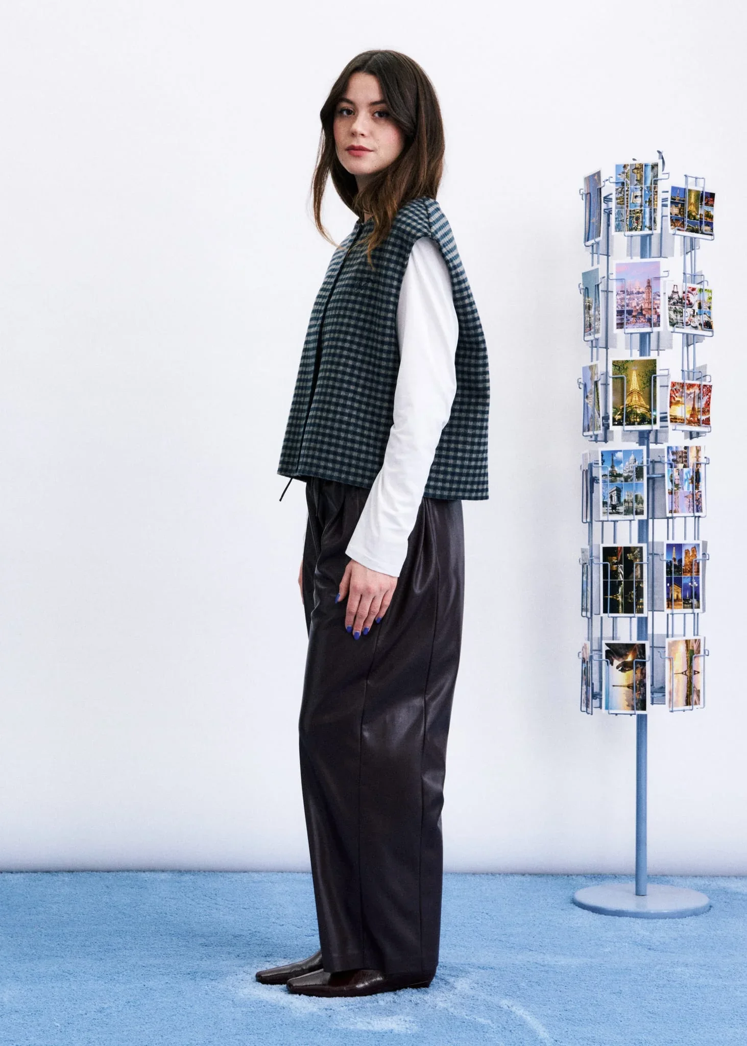 Gilet tartan femme Harrison FRNCH Paris pour un look british et contemporain