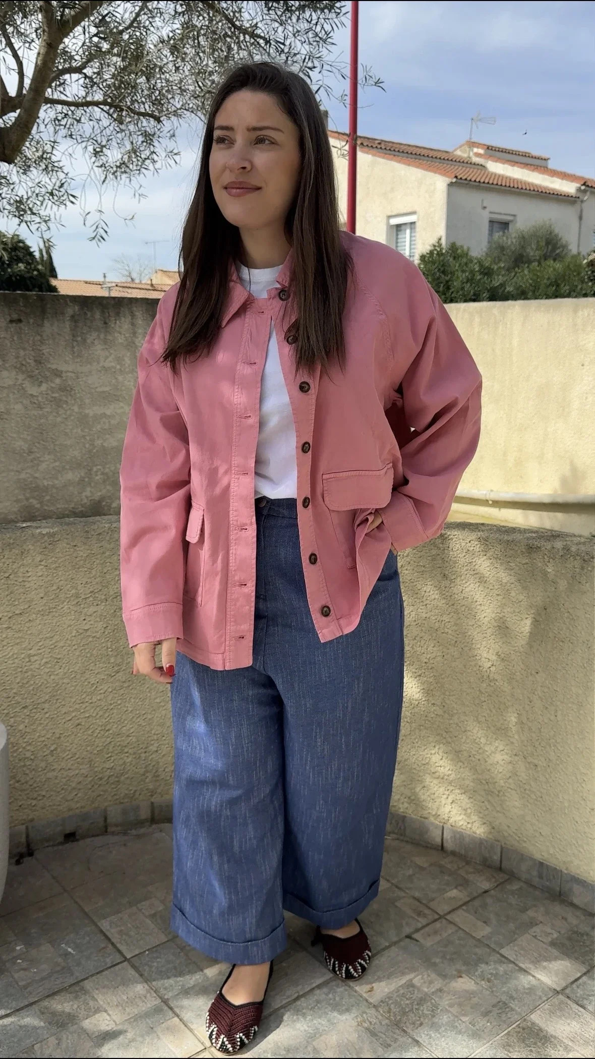 Veste Samuel couleur blush Hod Paris parfaite pour une silhouette élégante et moderne.