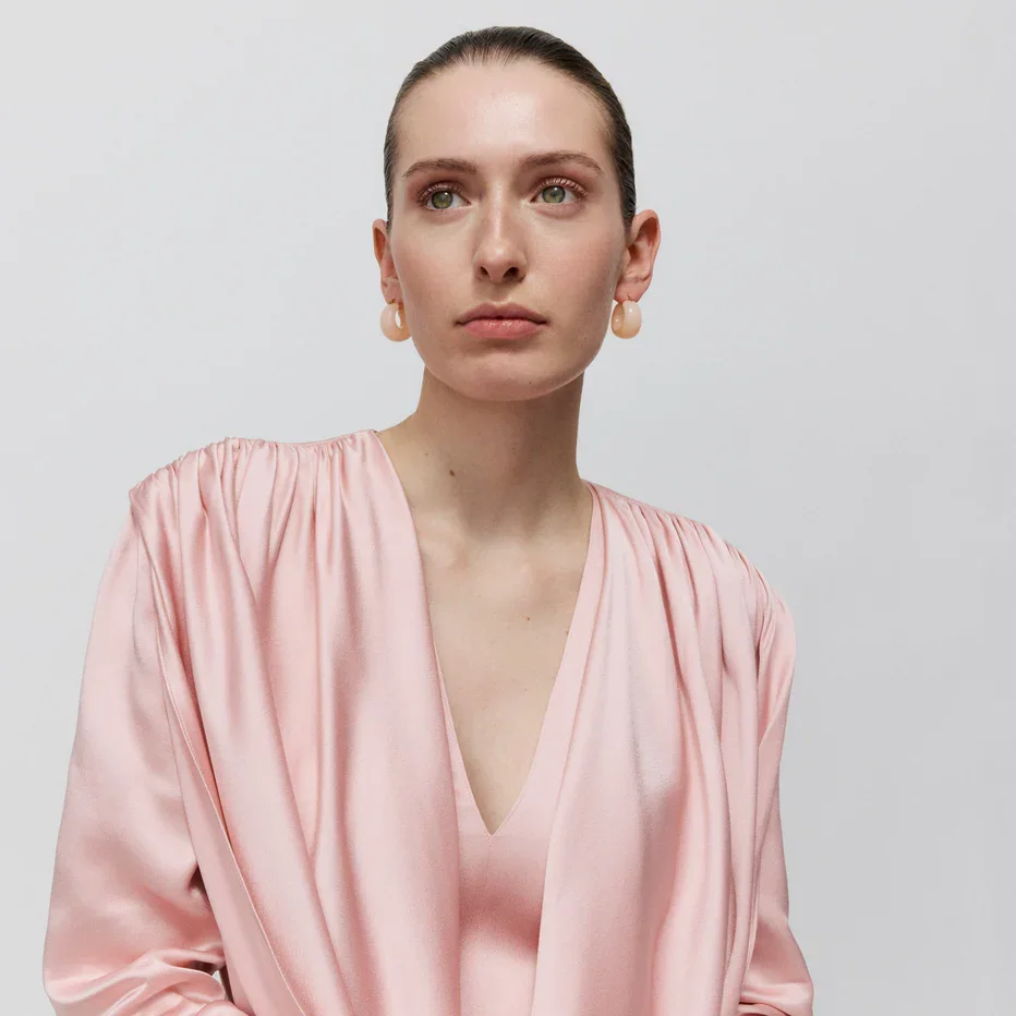 Boucles Vanessa Baroni orange pastel style contemporain