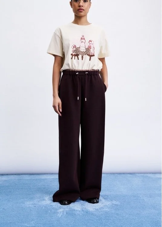 Pantalon Koya Bordeaux, Frnch Paris