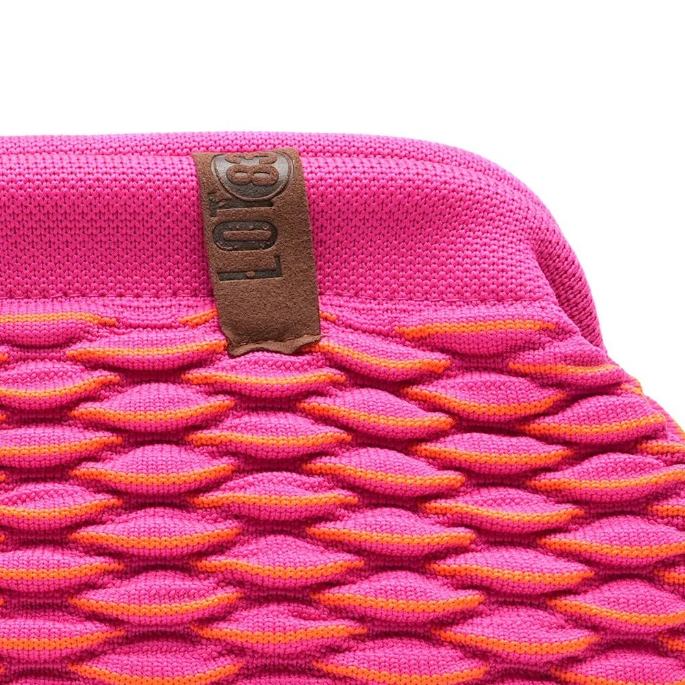 Sac Emma Fushia effet nid d'abeille