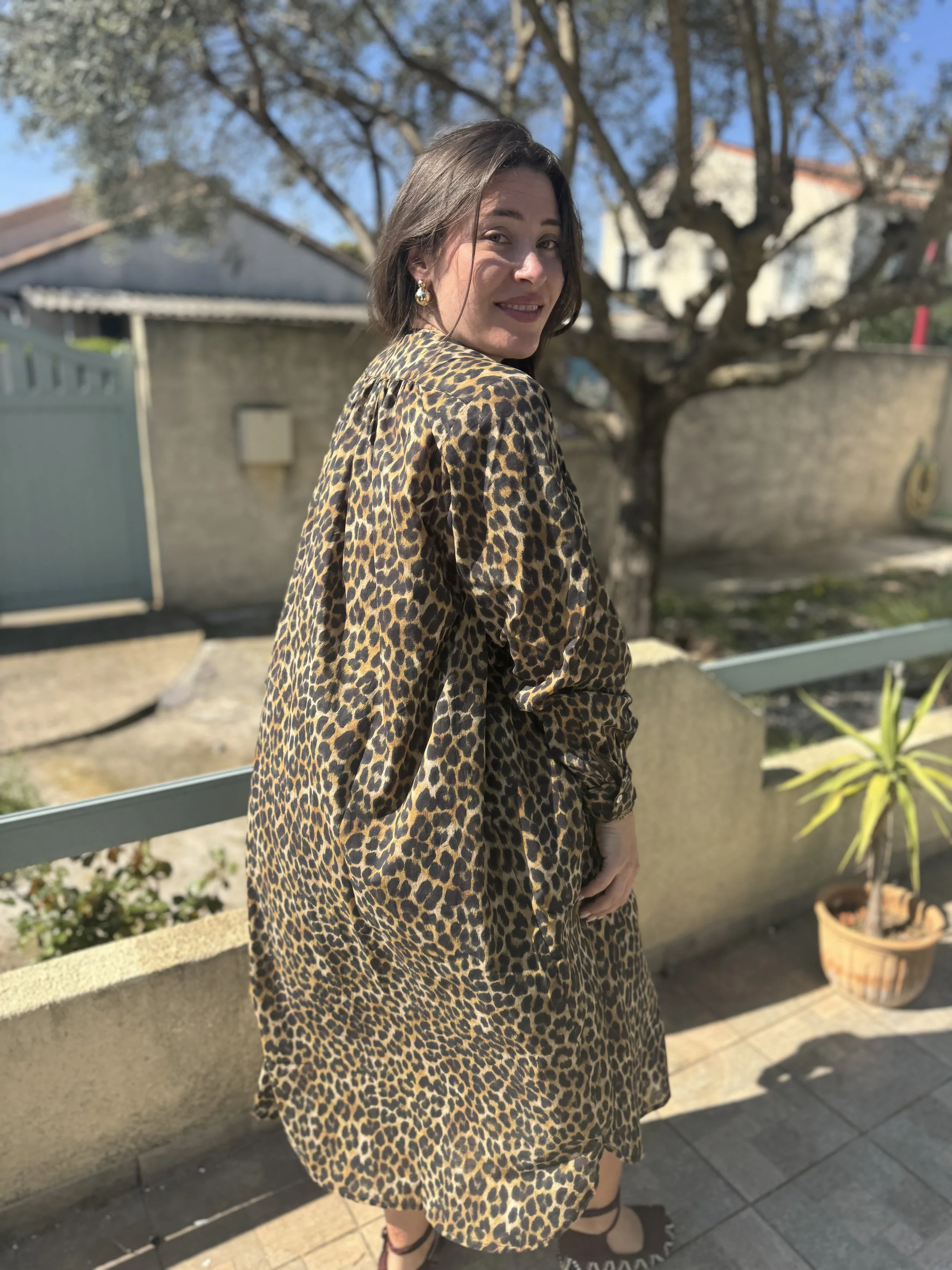 Robe Sally léopard Hod Paris : une pièce audacieuse et féminine pour un look tendance et sauvage