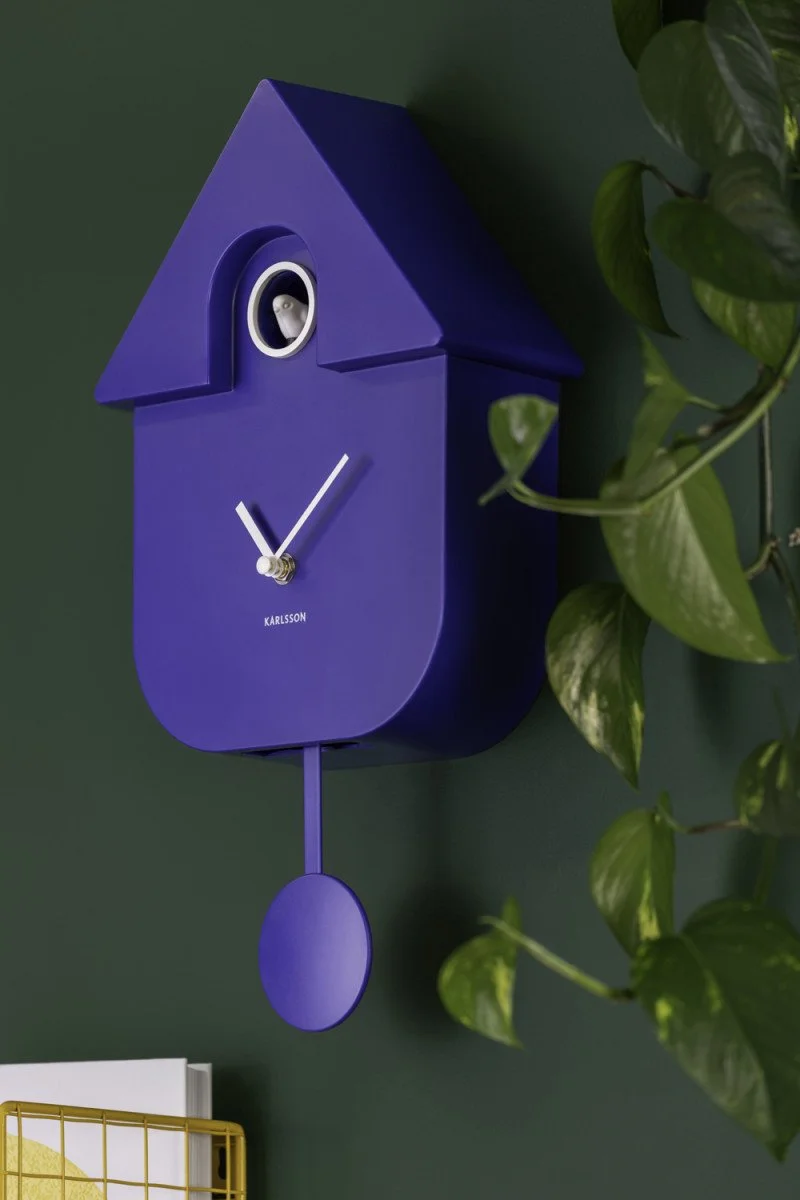 Horloge à pendule Modern Cuckoo Cobalt,  Karlsson