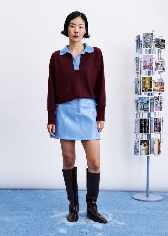 Polo Kaimon Bordeaux & Bleu Ciel, Frnch Paris