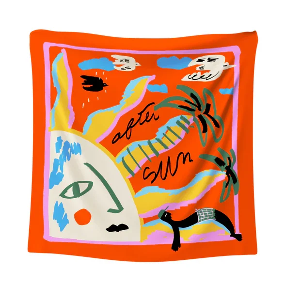 Foulard After sun, Arde