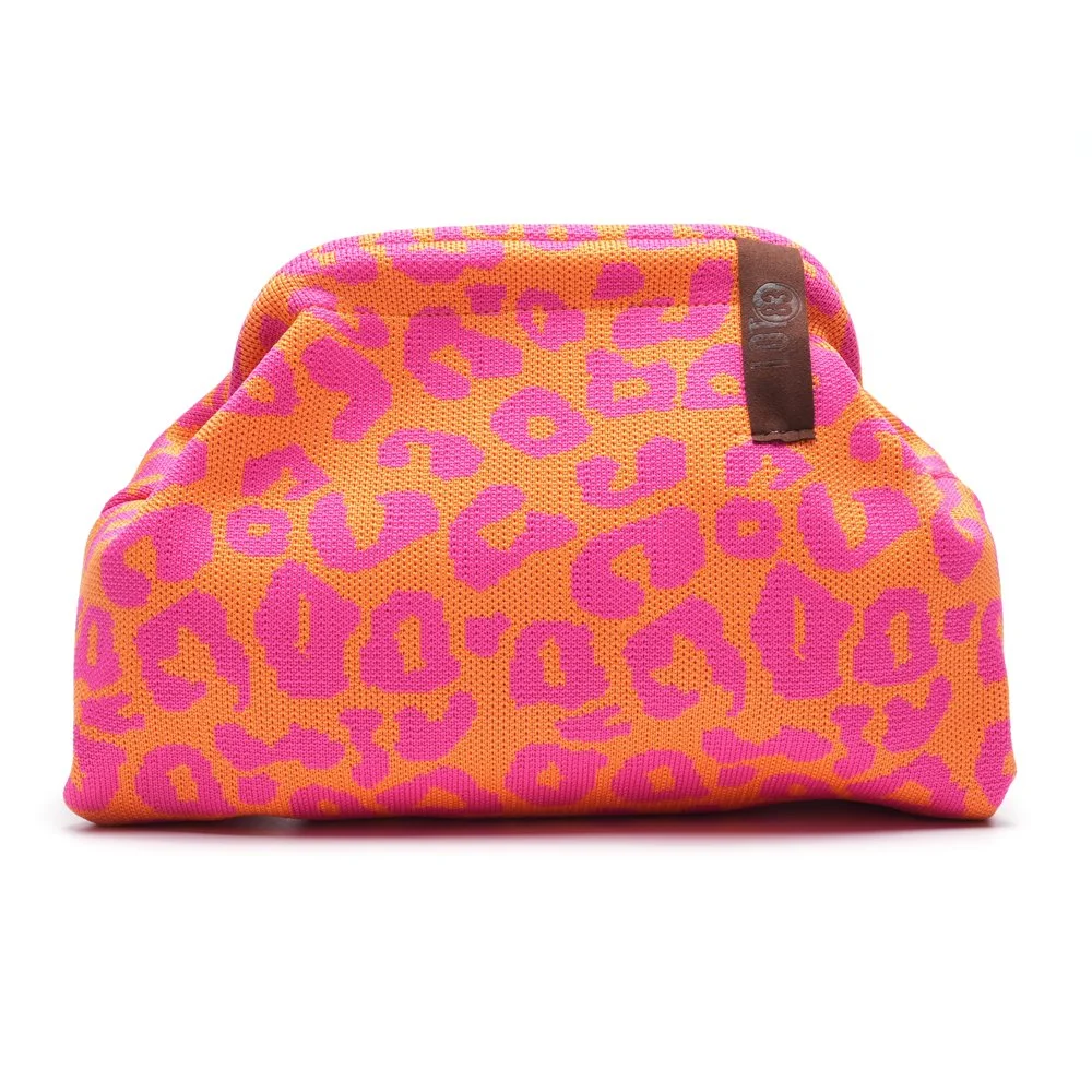 Sac Emma LOT83 pochette tendance en plusieurs couleurs orange & fushia