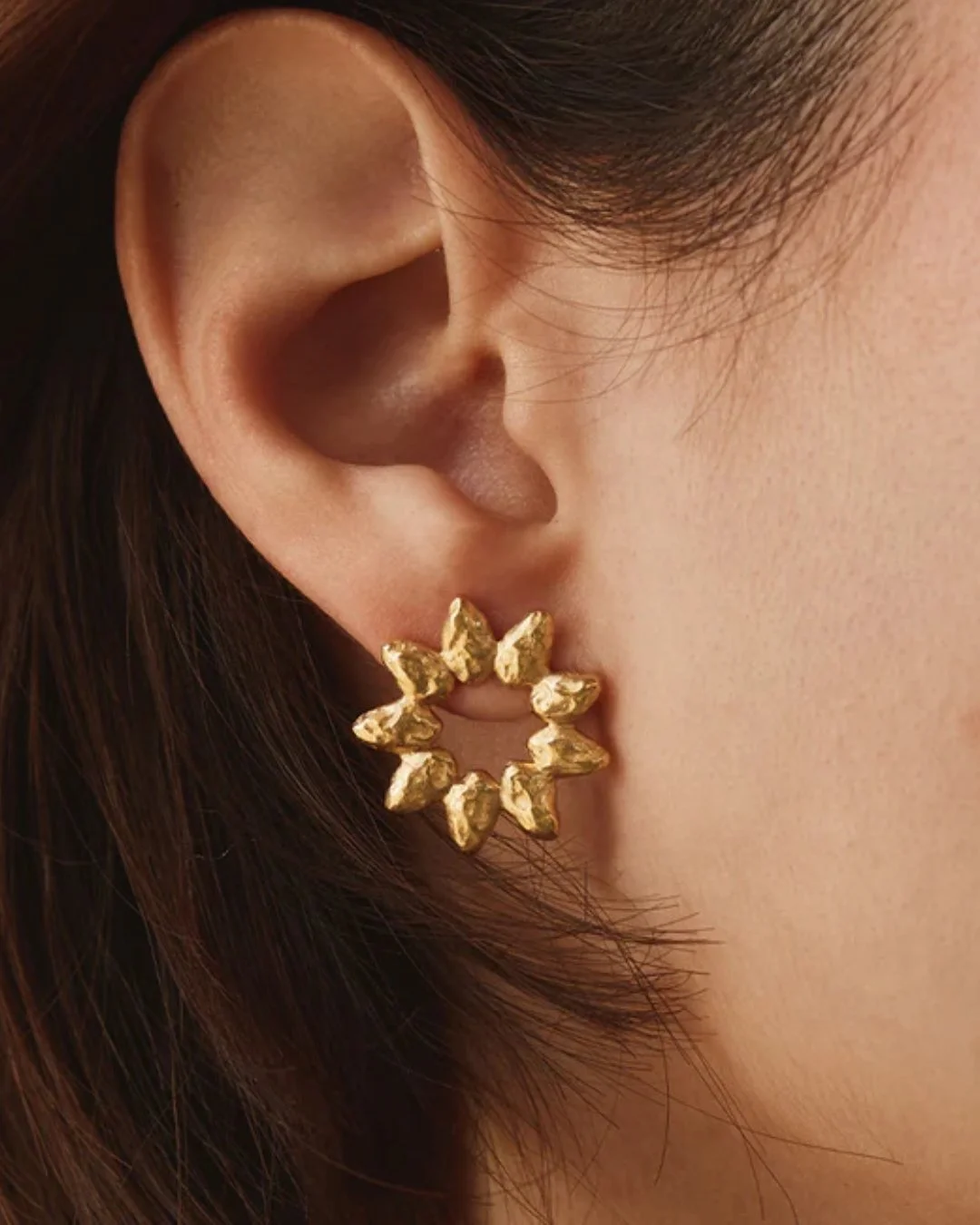 Boucles d’oreilles Hélia, Agapée