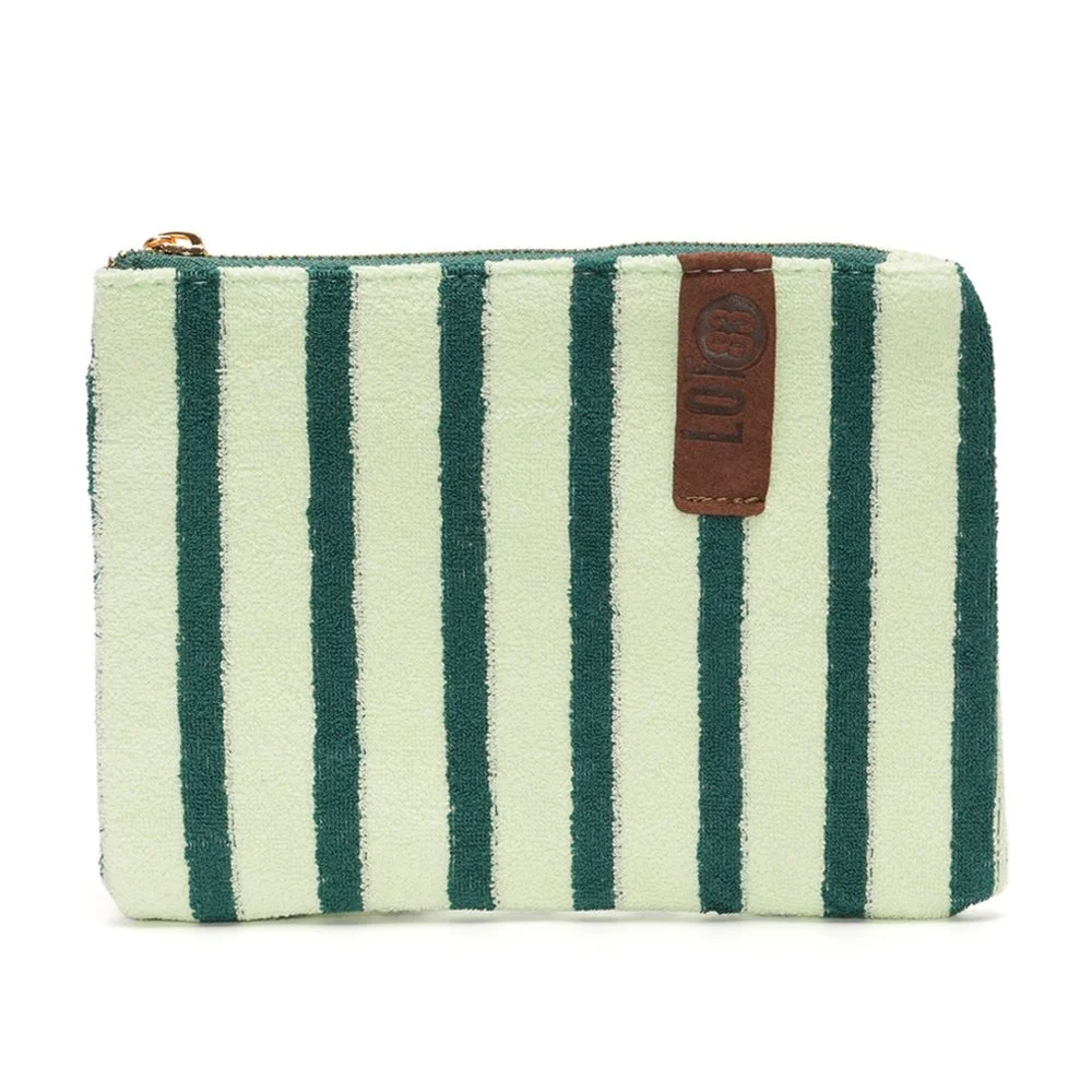 Pochette Pia LOT83 vue de face motif rayé