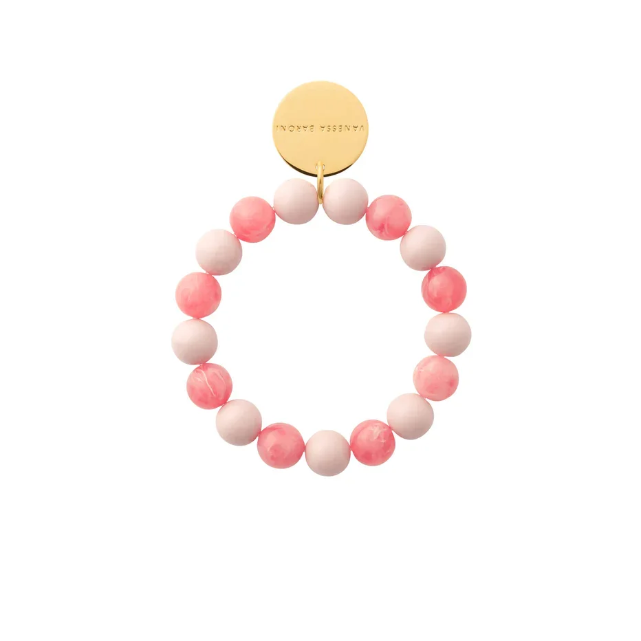 Accessoire mode perles light rose tendance