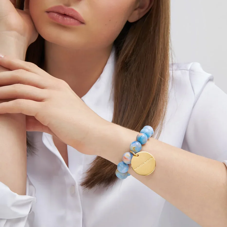 Bracelet élastique Vanessa Baroni léger et confortable