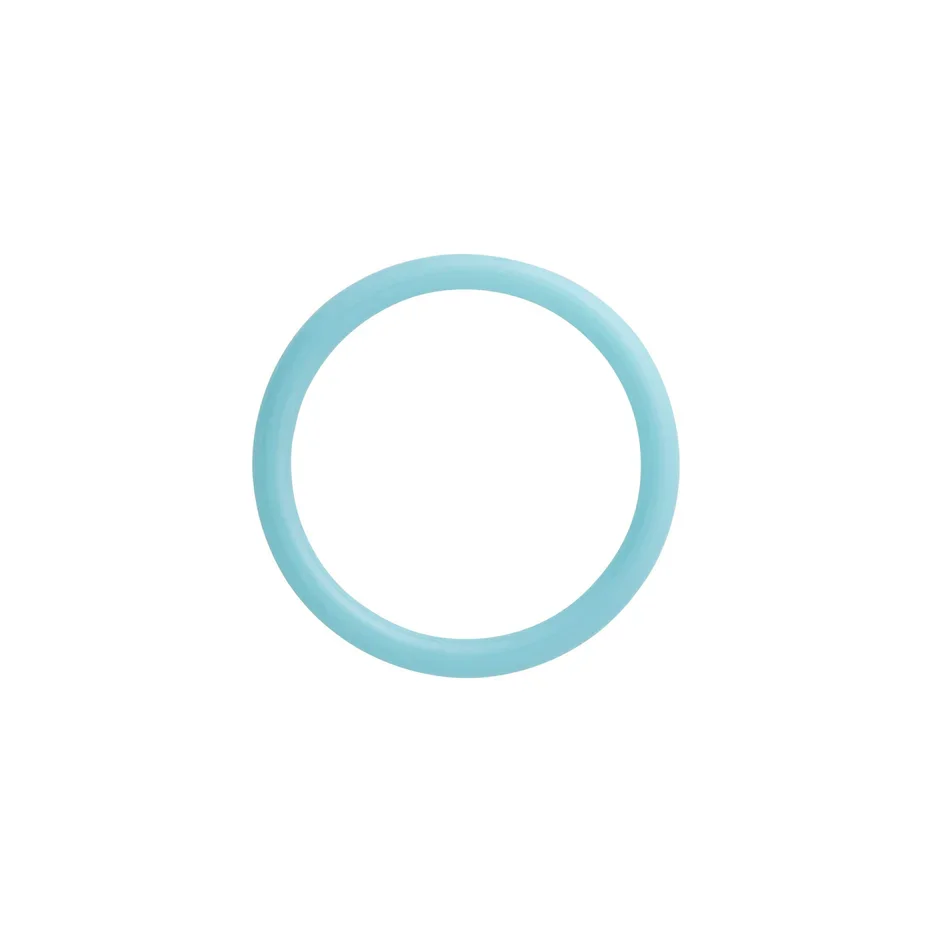 Bracelet Aurora Bangle opaline blue effet lumineux élégant