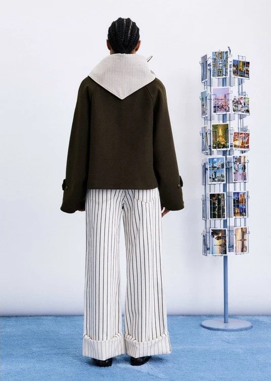 Manteau Pembroke de dos