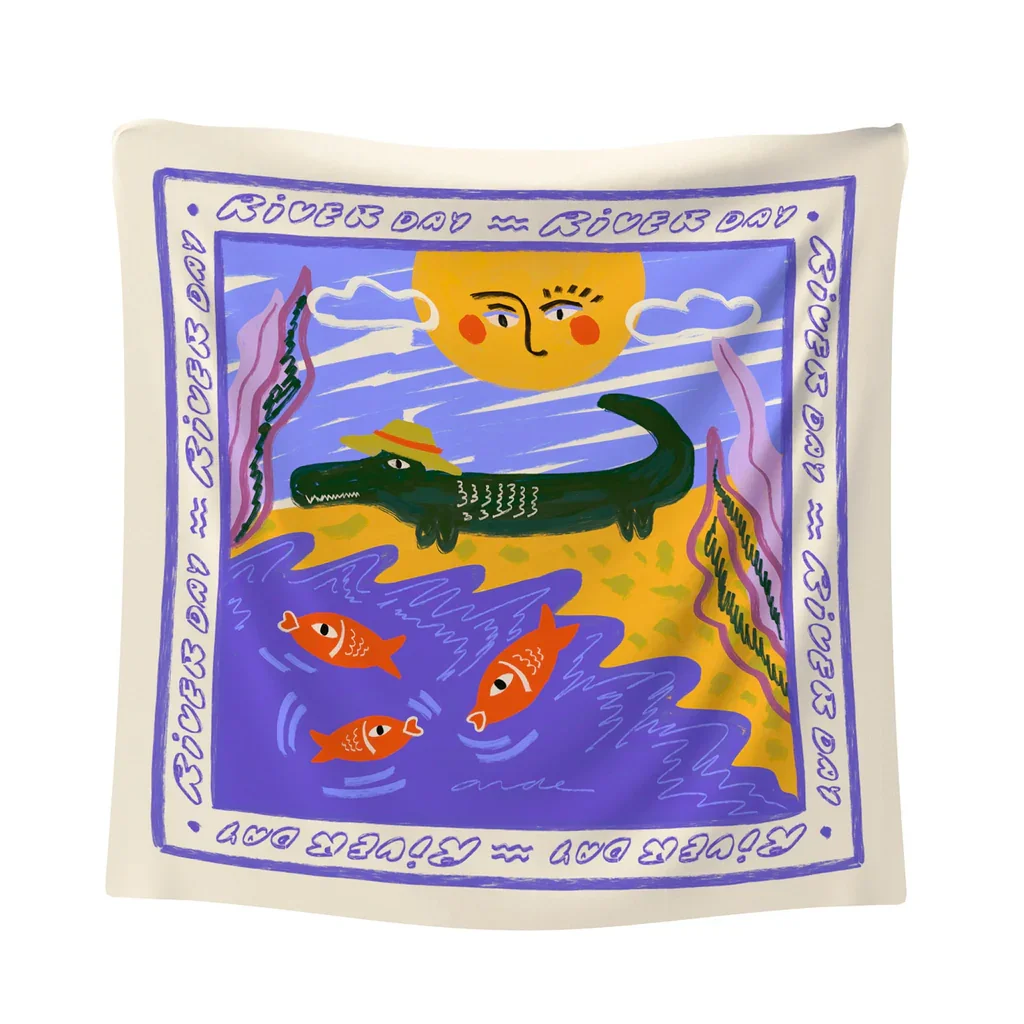 Foulard River Day,  Arde