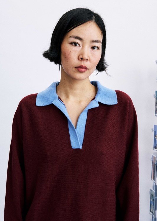 Polo Kaimon Bordeaux & Bleu Ciel, Frnch Paris
