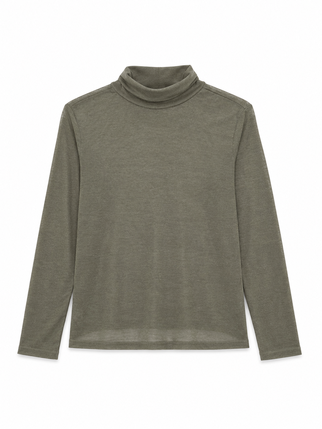 Sous-pull Jersey Pablo Col Roulé Latté ou Army, Hod Paris