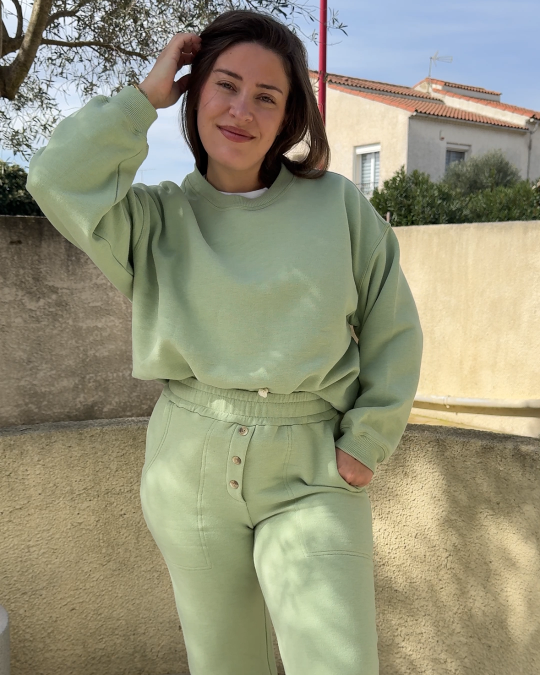 Sweat Victoire matcha, Hod Paris