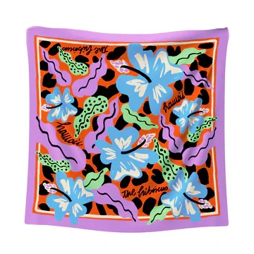 Foulard Hibiscus, Arde