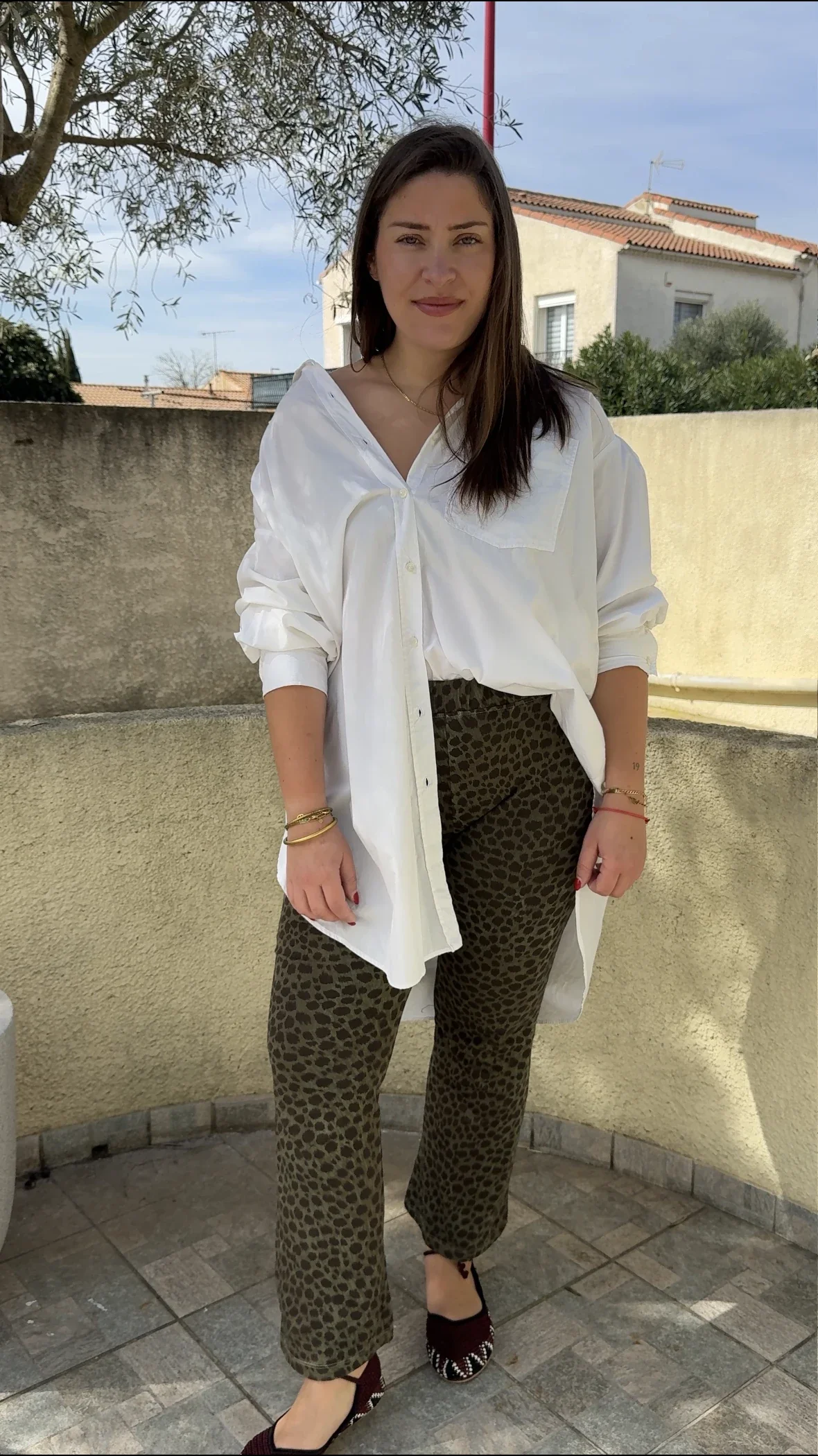 Legging Mélia Hod Paris imprimé léopard parfait pour un look casual ou sportif chic