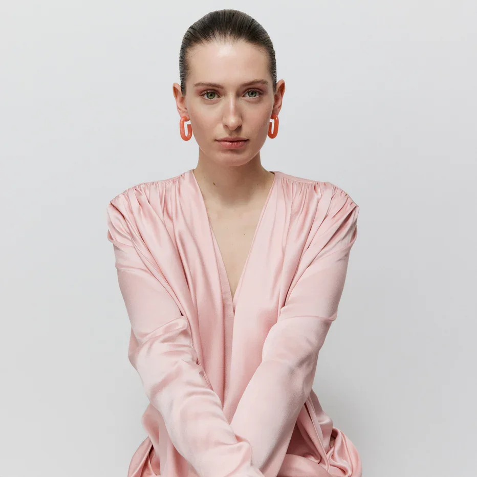 Boucles d’oreilles Vanessa Baroni marbré multicolore.webp