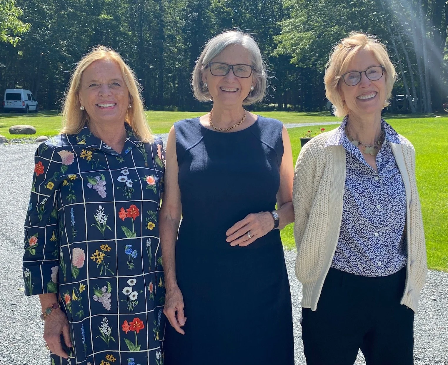 Joanie Van Der Grift, Margaret Costan, and Kita Reese