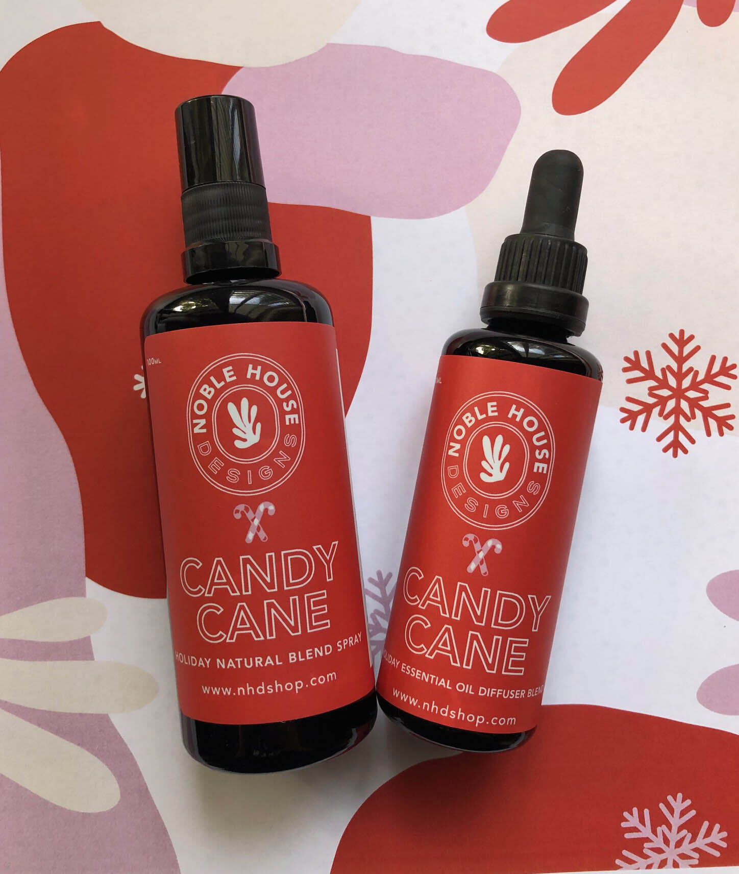 Candy Cane - Diffuser Mixture &amp; Spray Duo