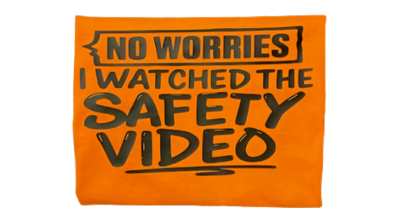 safety meeting shirt