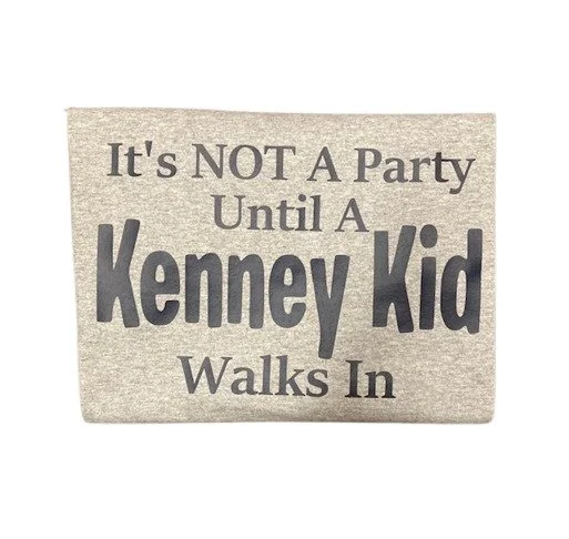 It’s Not a Party Until [Family Name] Walks In – Custom Family T-Shirt