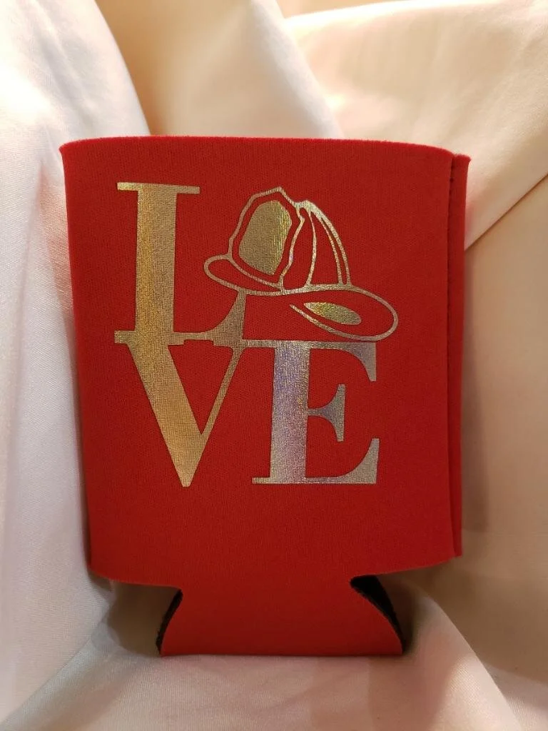 Love Fire Fighter with Fire Fighter Helmet 