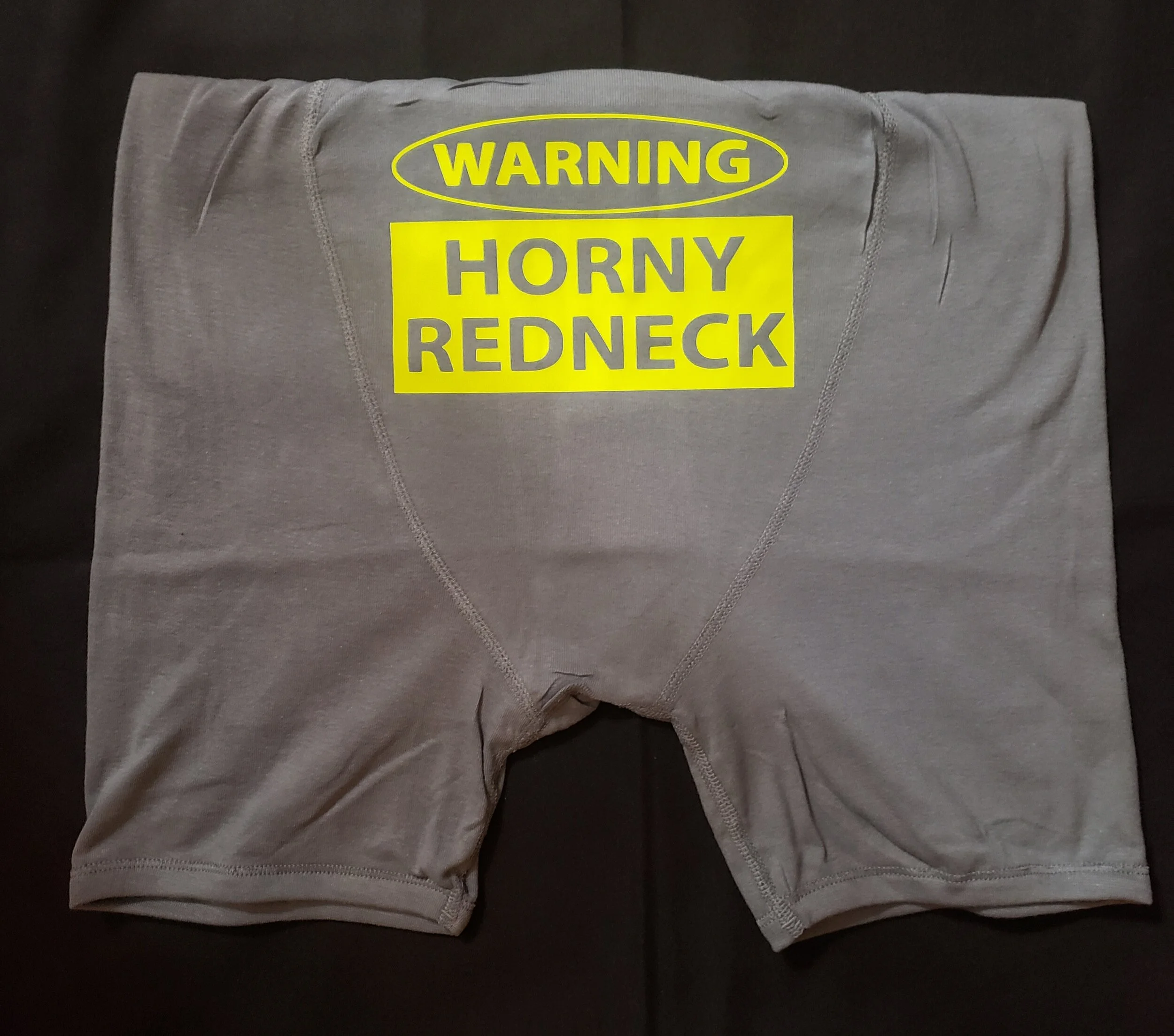 Warning Horny Redneck Men's Boxer Brief