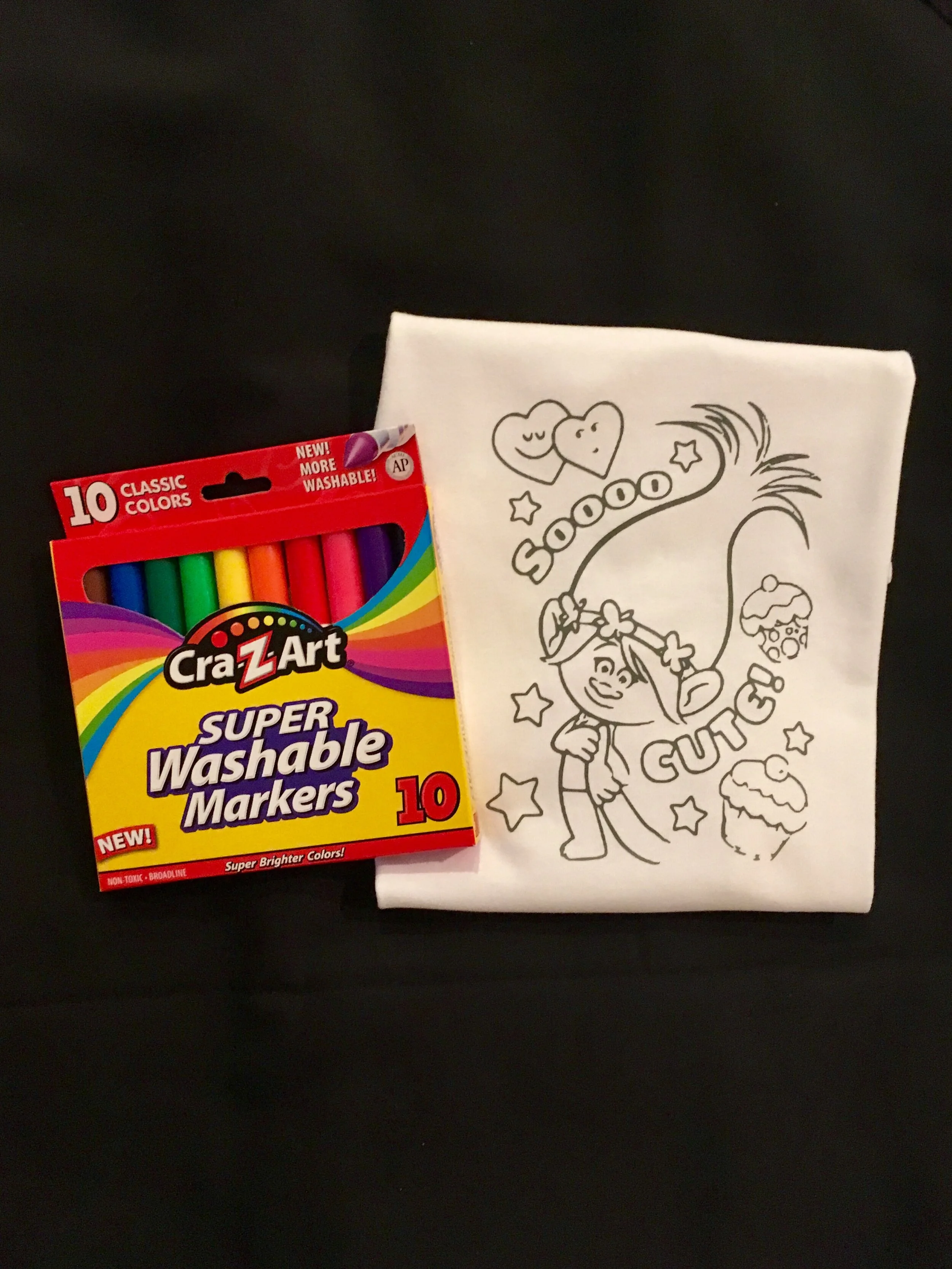 Trolls Poppy Youth Color Me T-Shirt 