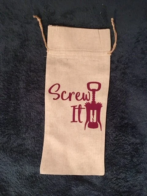 Screw It Wine Bag