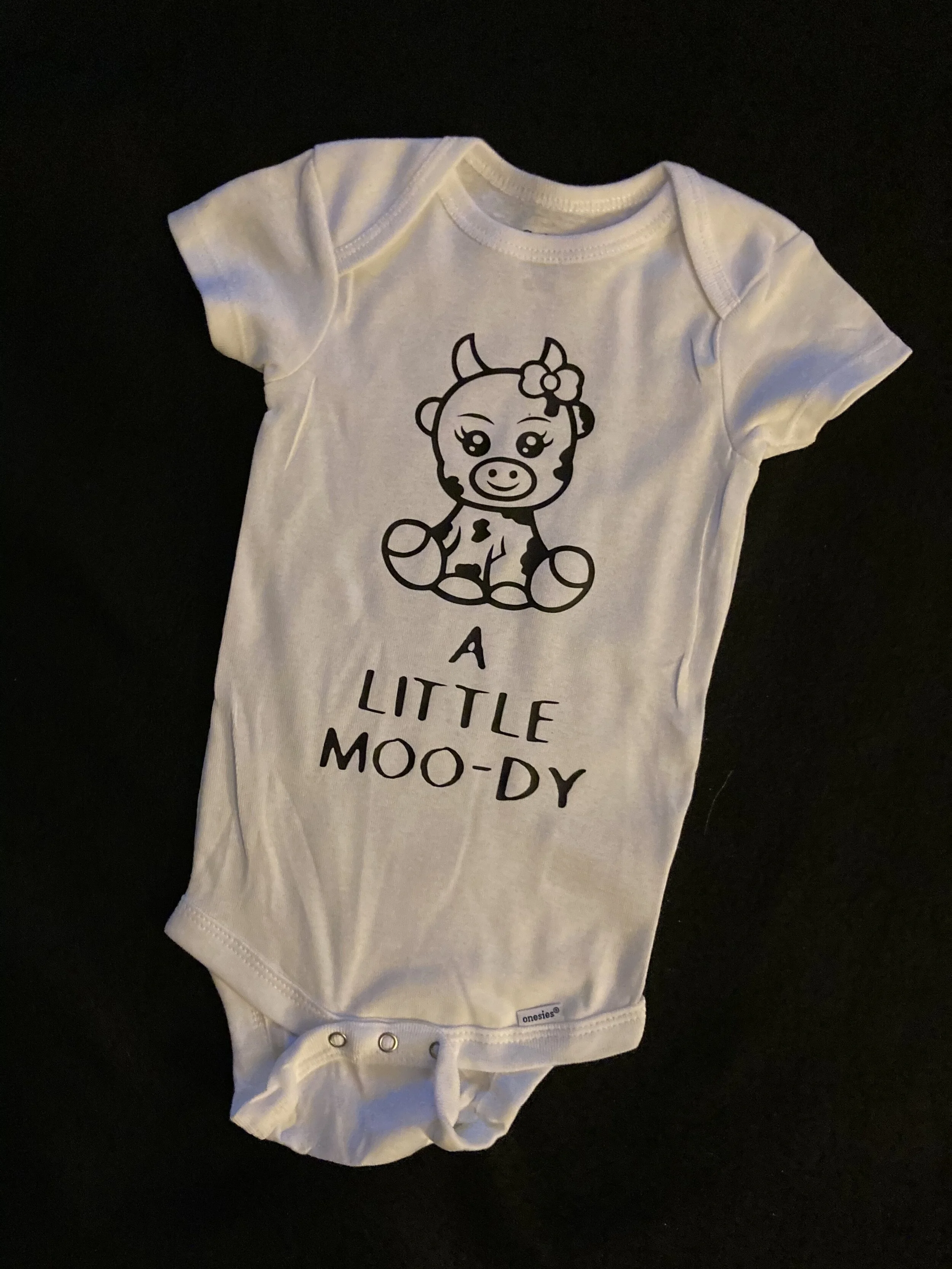 Moo-dy Onesie Bodysuit 