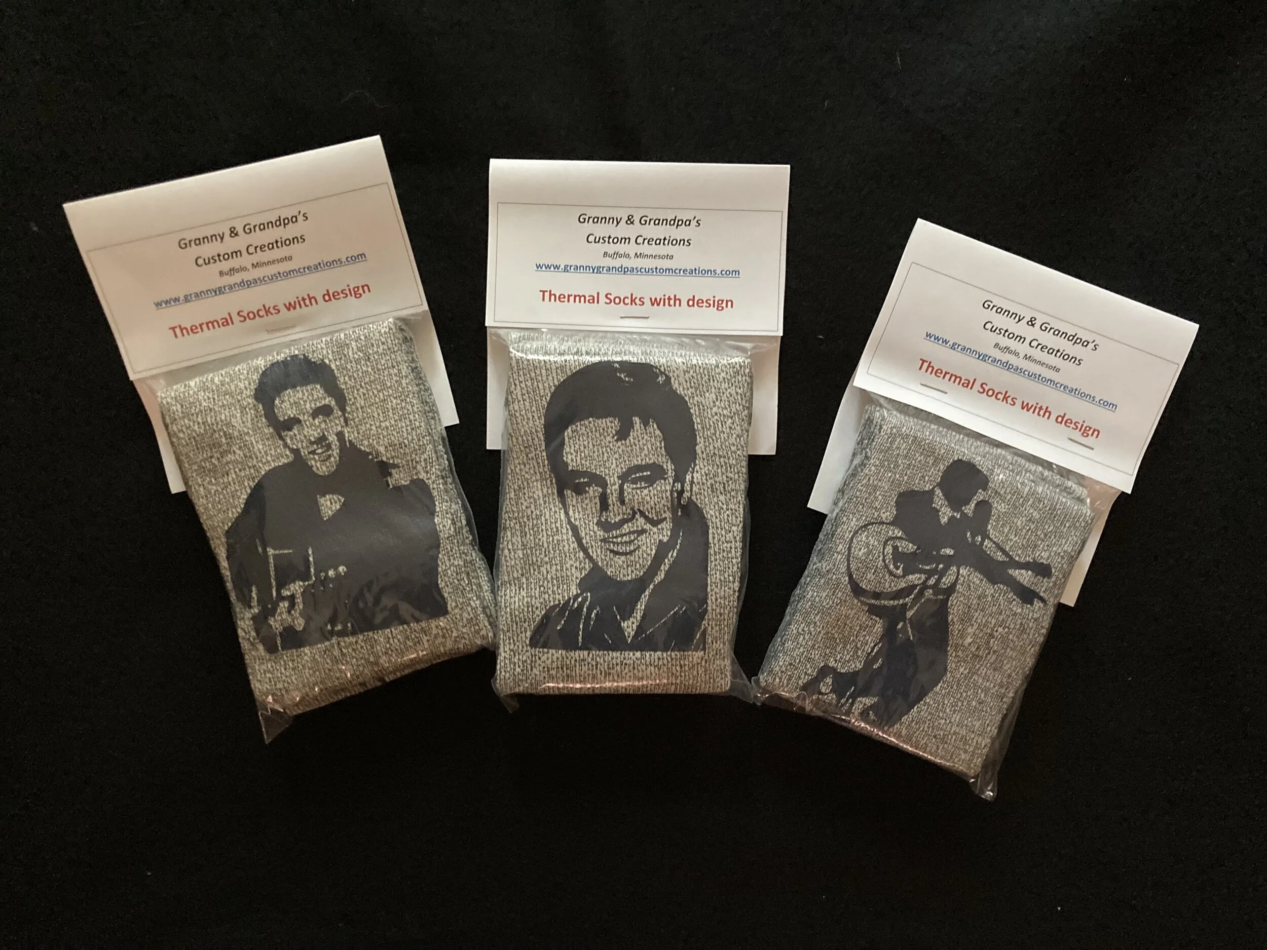 Elvis 3 pack Thermal Socks