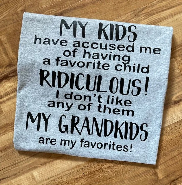 favorite grandchild t-shirt