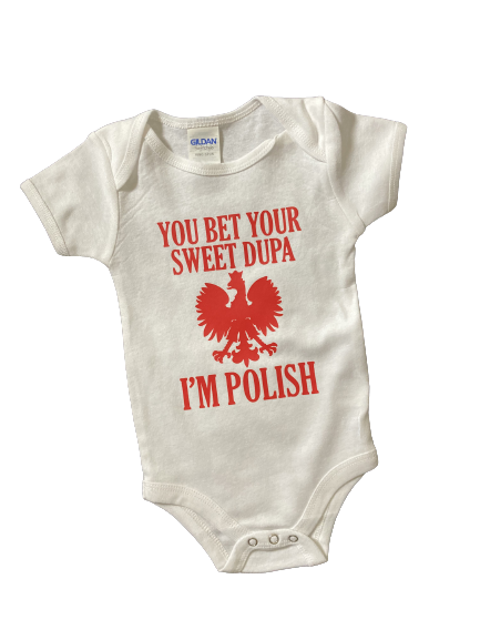 polish onesie for babies