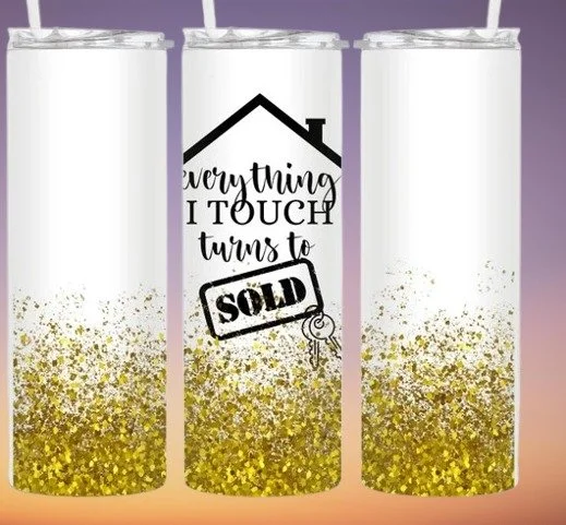 Realtor travel mug for hot and cold drinks