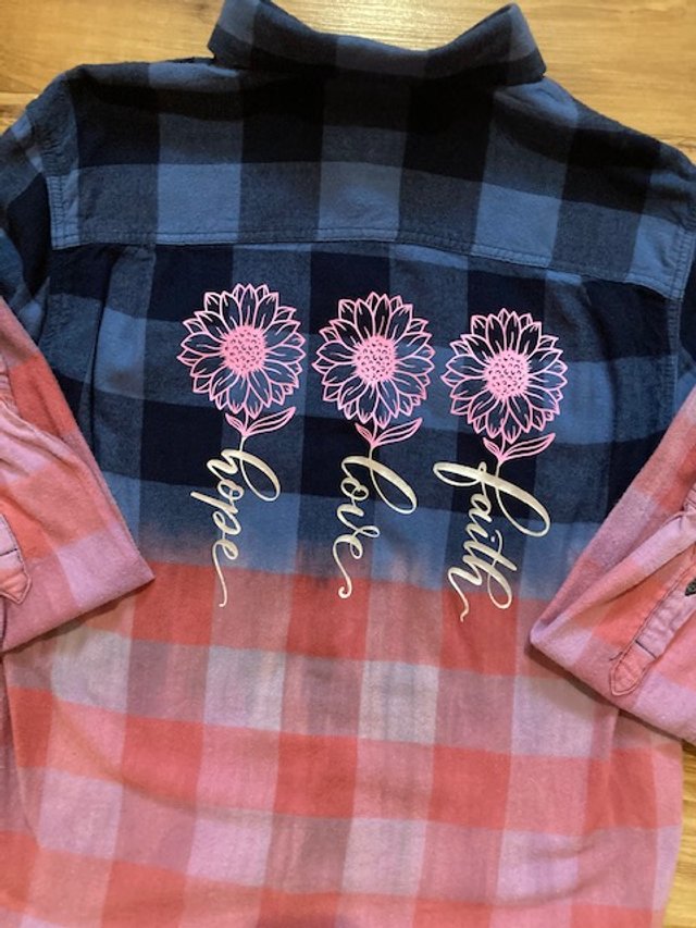 Distressed Mystery Color Flannel