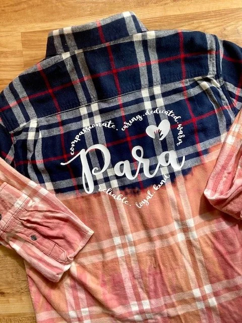 Para Distressed Flannel Shirt
